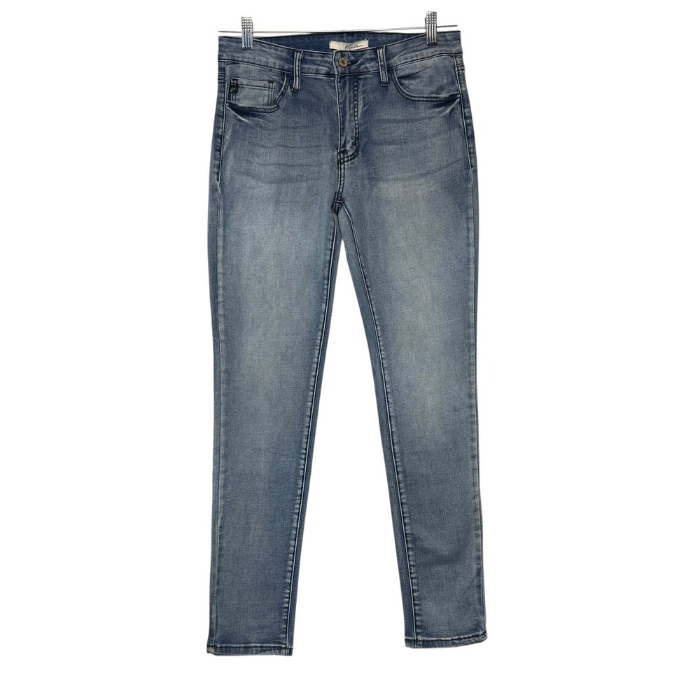 KanCan Womens High Rise Skinny Jeans Medium Wash Blue Size 11 29
